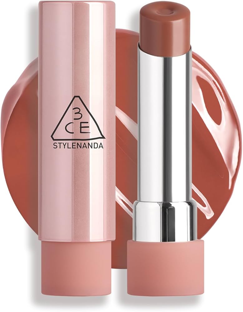 Amazon | 3CE グレイジーリップグロウ ピーチフィリング 口紅 | 3CE