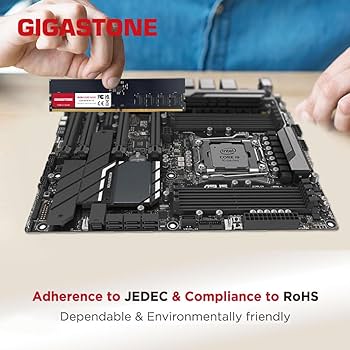 DDR5 RAM】 GIGASTONE 32GB Kit (2x16GB) DDR5 5600MHz PC5-44800 CL
