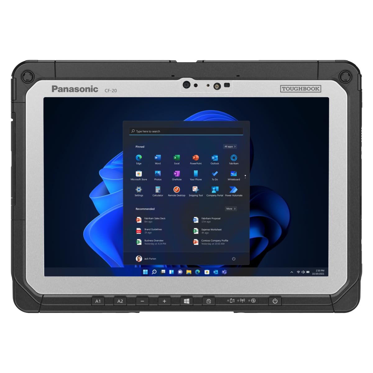 Amazon.com : Panasonic Toughbook CF-20 MK2 Rugged 2-in-1, Tablet