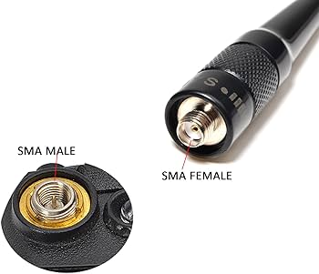 Amazon.com: HYS 462-467Mhz GMRS SMA Female HT Antenna for 460