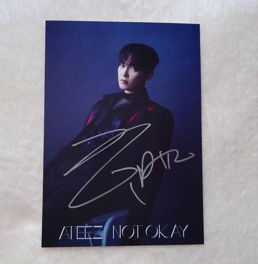 ATEEZ ユノ サイン入りポラロイド トレカ セット 【公式通販】