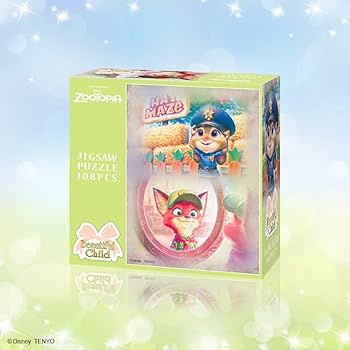 Amazon | テンヨー(Tenyo) 【日本製】 108ピース ジグソーパズル