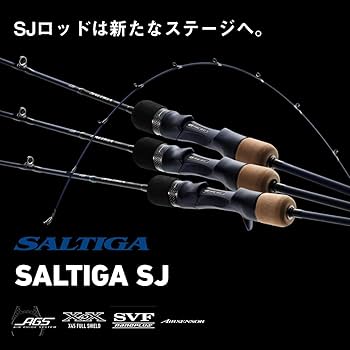 Amazon | ダイワ(DAIWA) スロージギングロッド SALTIGA SJ 61B-0・W