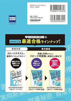 2025-2026年版 知的財産管理技能検定（R）2級スピードテキスト【赤