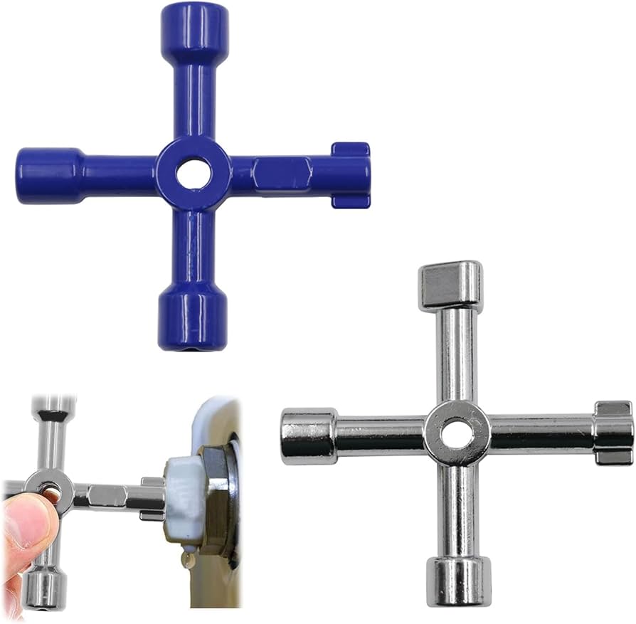 MHDUYEG Multifunctional Key, Pack of 2 4-Way Multifunctional Keys