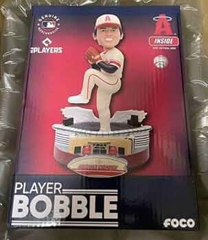 Amazon.co.jp: 世界限定2000個 大谷翔平 公式 ボブルヘッド フィギュア