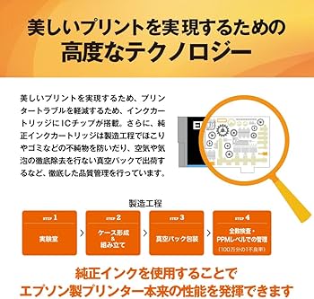 Amazon.co.jp: エプソン 純正 インクカートリッジ カメ KAM-6CL-L 6色