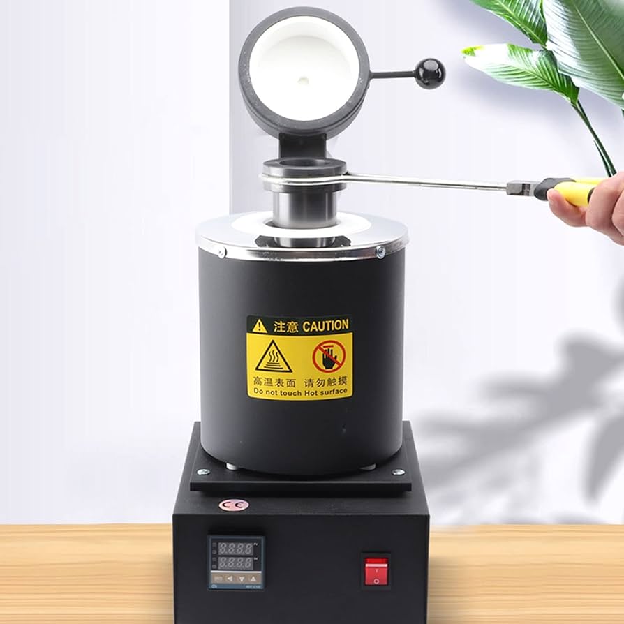 誘導溶解炉電気溶解炉金属卓上水冷インゴット