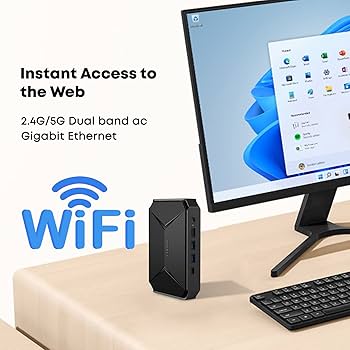 CHUWI Herobox Mini Desktop PC Intel Celeron J4125, 2.0GHz up to