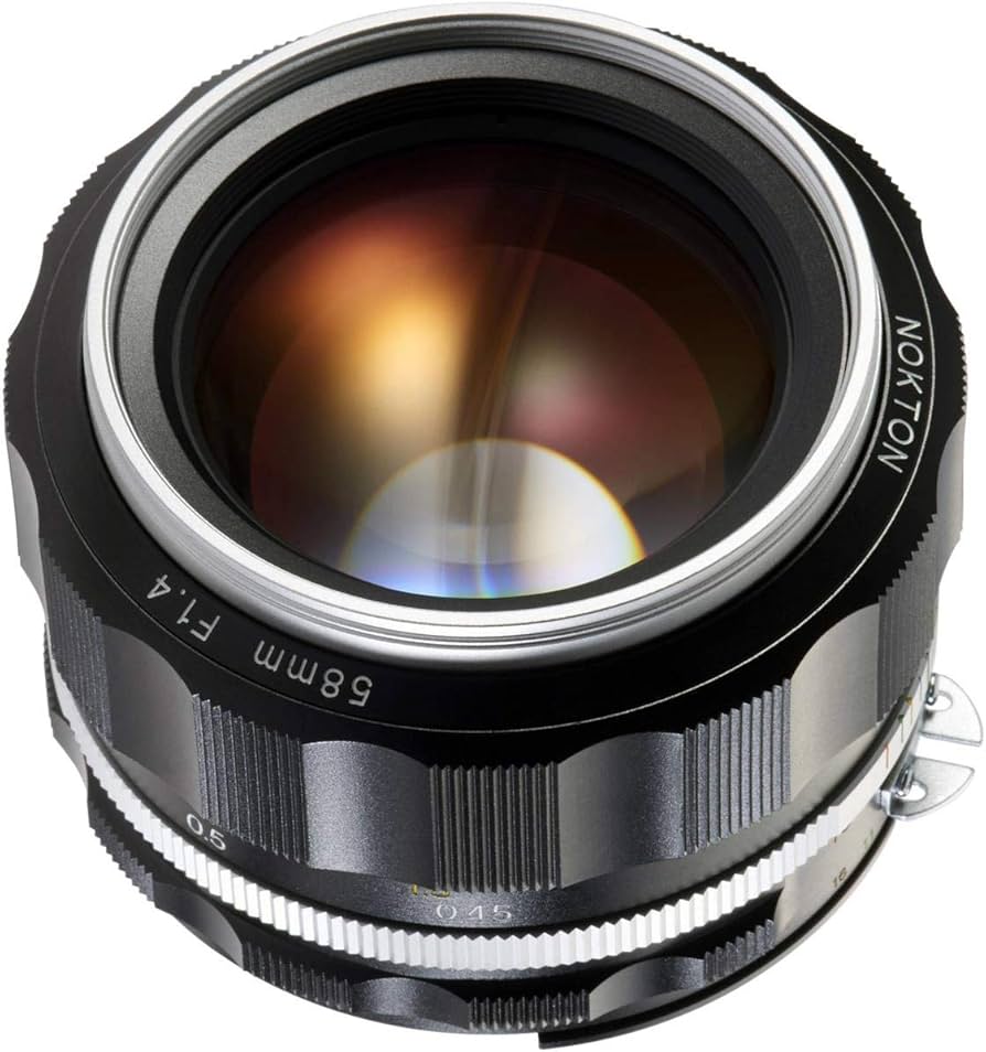Amazon.com : Voigtlander Nokton 58mm f/1.4 SL II S Ai-S Lens