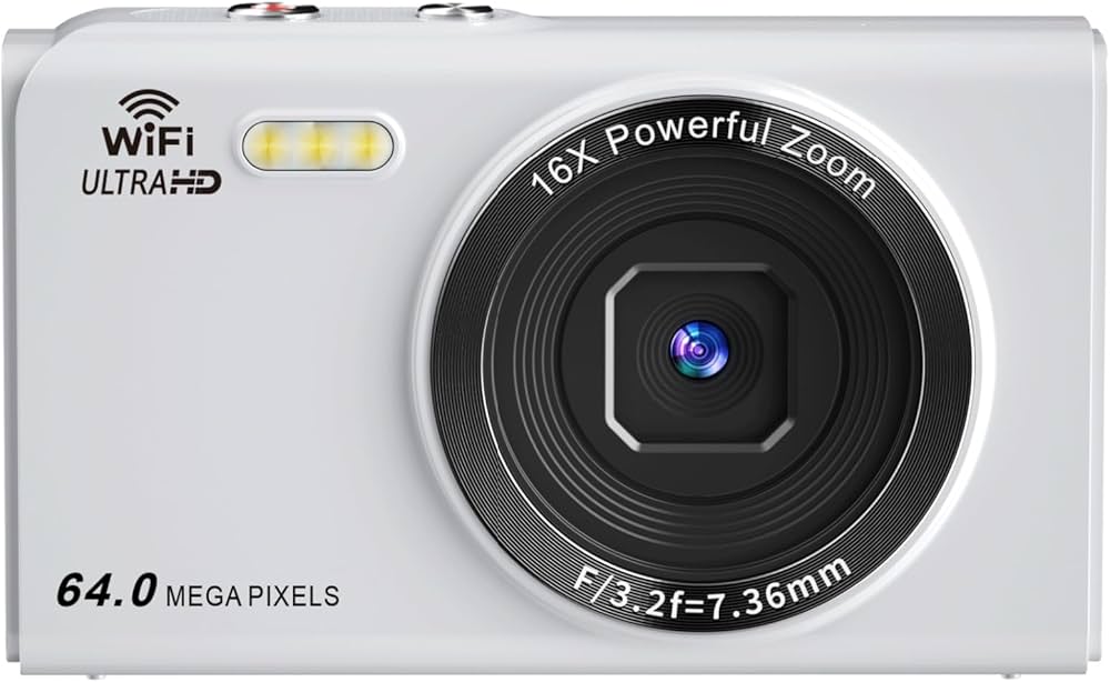 Amazon | YULINJIA デジカメ4K スマホに送れる デジタルカメラ WIFI