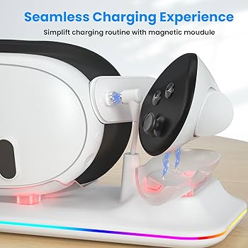 Amazon.com: ZVTE Charging Dock for Oculus/Meta Quest 3 - Magnetic