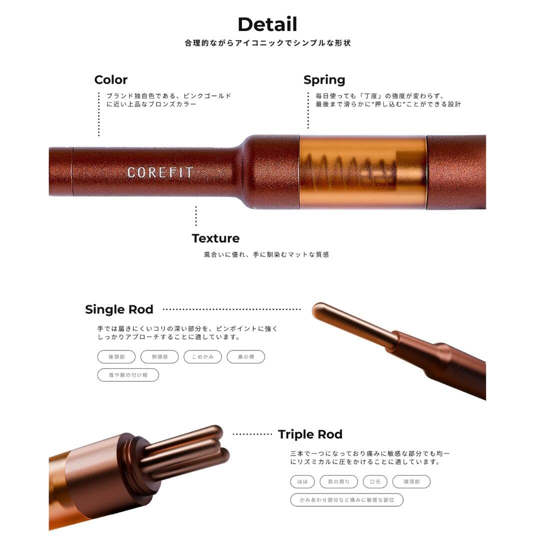 COREFIT公式】 フェイスポインター Ⅱ ポスポス ペン型美顔器 楽天市場