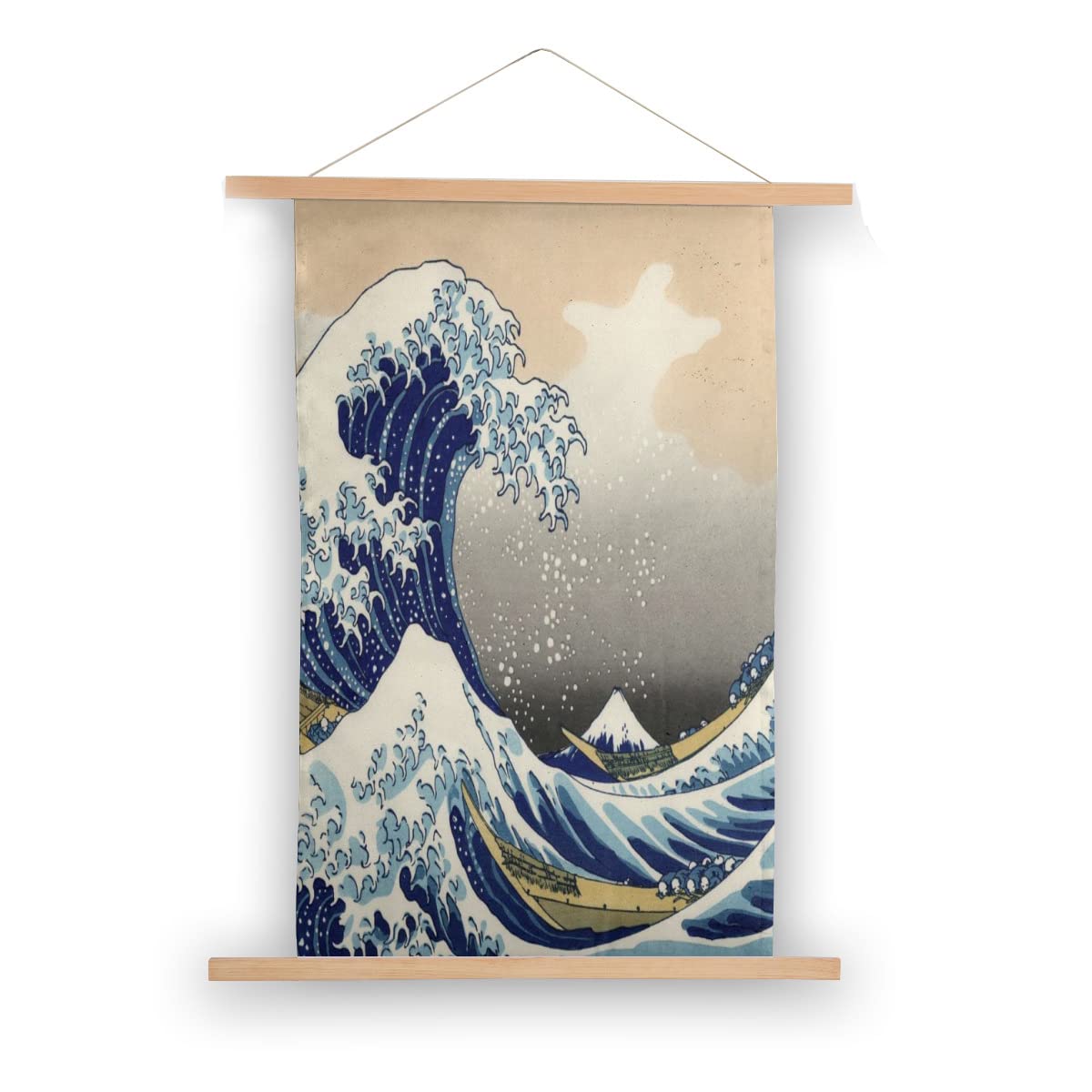 Amazon.co.jp: タペストリー 掛ける絵 葛飾北斎 富嶽三十六景 神奈川