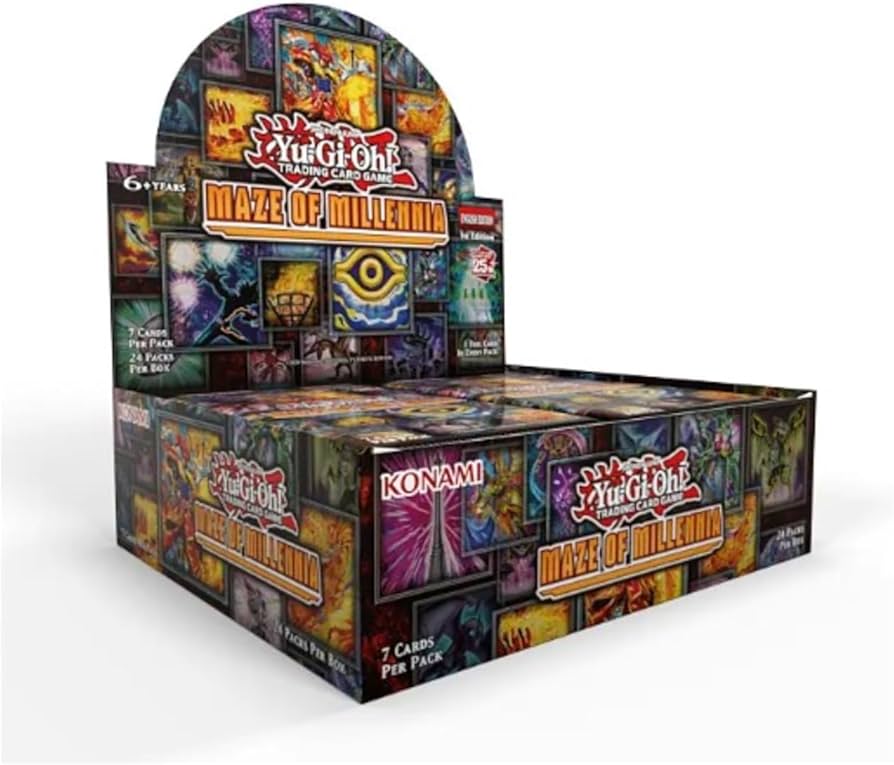 Amazon.com: YU-GI-OH CCG: Booster Box: Maze of Millennia : Toys