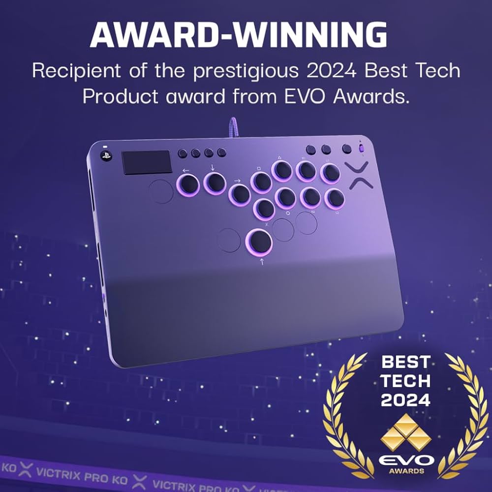 Amazon.com: Turtle Beach Victrix Pro KO Leverless All Button Fight