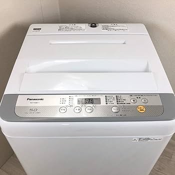 Amazon.co.jp: NA-F50B11-S(シルバ-) 全自動洗濯機 上開き 洗濯5kg