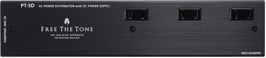 Amazon | Free The Tone/PT-5D AC POWER DISTRIBUTOR with DC POWER
