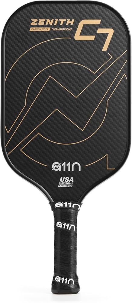 A11N Zenith C7 Pickleball Paddle 16mm | T700 Carbon Fiber with