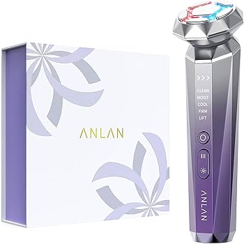 Amazon.co.jp: 【美人百花RF美顔器部門NO1】ANLAN RF温冷美顔器 RF美顔