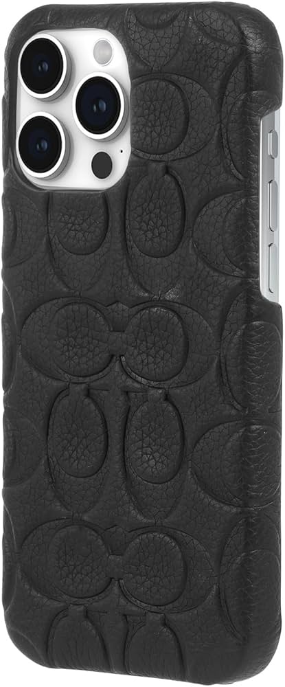 Amazon.co.jp: [Coach] iPhone 15 Pro Max ケース Leather Slim Wrap