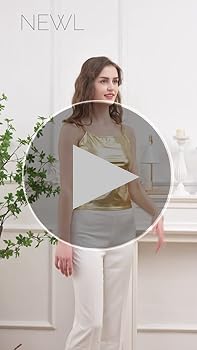 NewL Women's Shiny Metallic Camisole Wet Look Short Vest Spaghetti