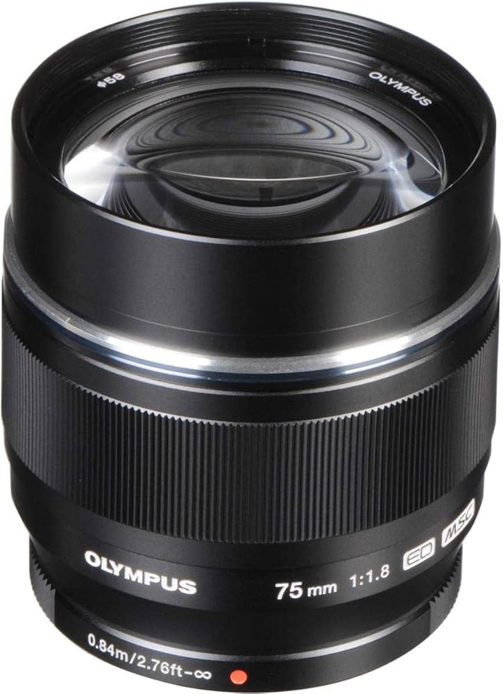 Amazon.com : Olympus M.Zuiko Digital 75mm F1.8 Black for Micro