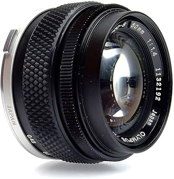 Amazon.com : Olympus 50mm f/1.4 Manual Focus Auto-S Zuiko Lens for
