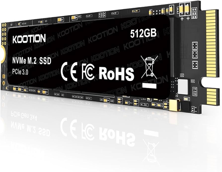 Amazon.com: KOOTION 512GB PCIe 3.0 M.2 Internal Solid State Drive