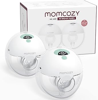 Amazon.co.jp: Momcozy 搾乳器 ハンズフリー M5 ウェアラブル搾乳器