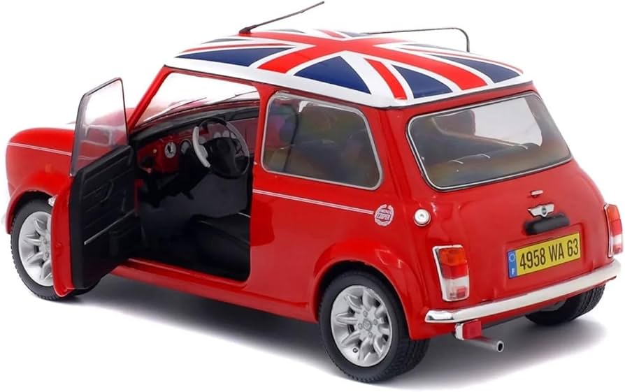 Amazon | ソリド 1/18 ミニクーパー S 1.3L 1997 レッド/ユニオン