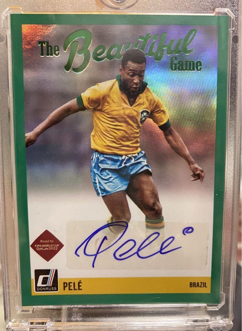 Amazon.co.jp: ペレ 直筆サインカード : おもちゃ