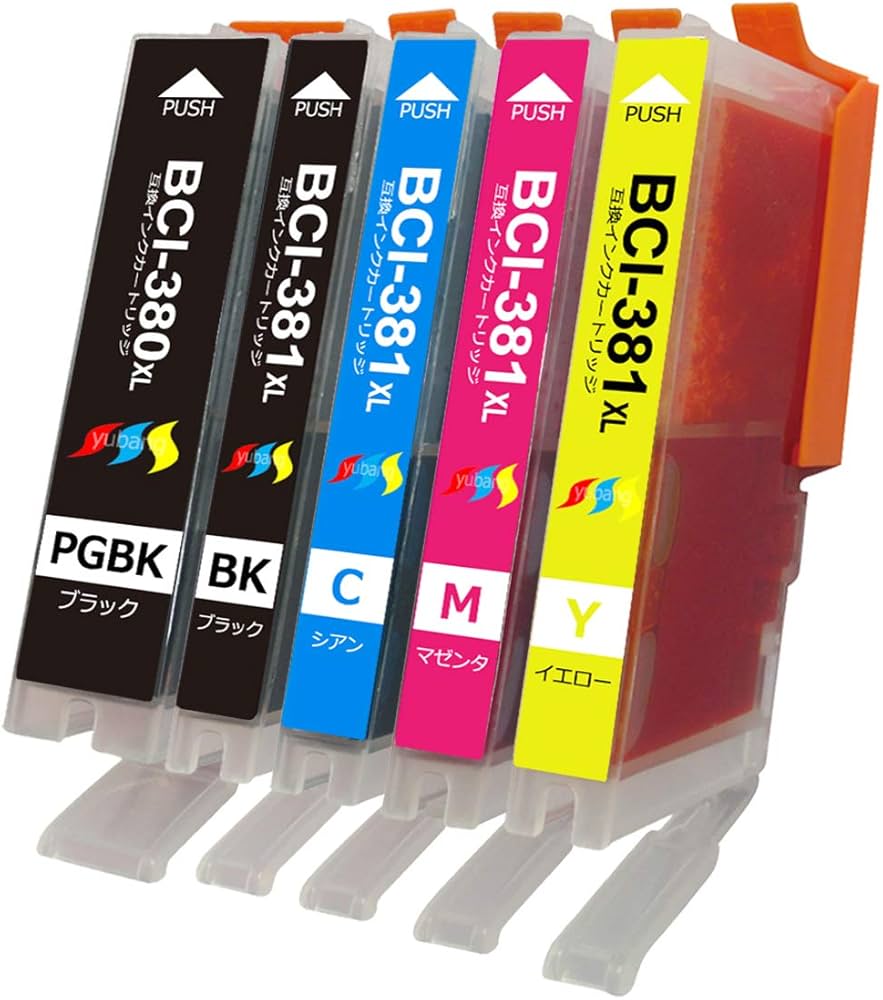 Amazon.co.jp: canon インク BCI-381+380/5MP 5色マルチパックBCI