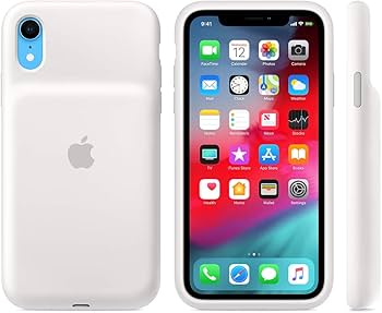 Amazon.com: Apple Smart Battery Case (for iPhone XR) - White