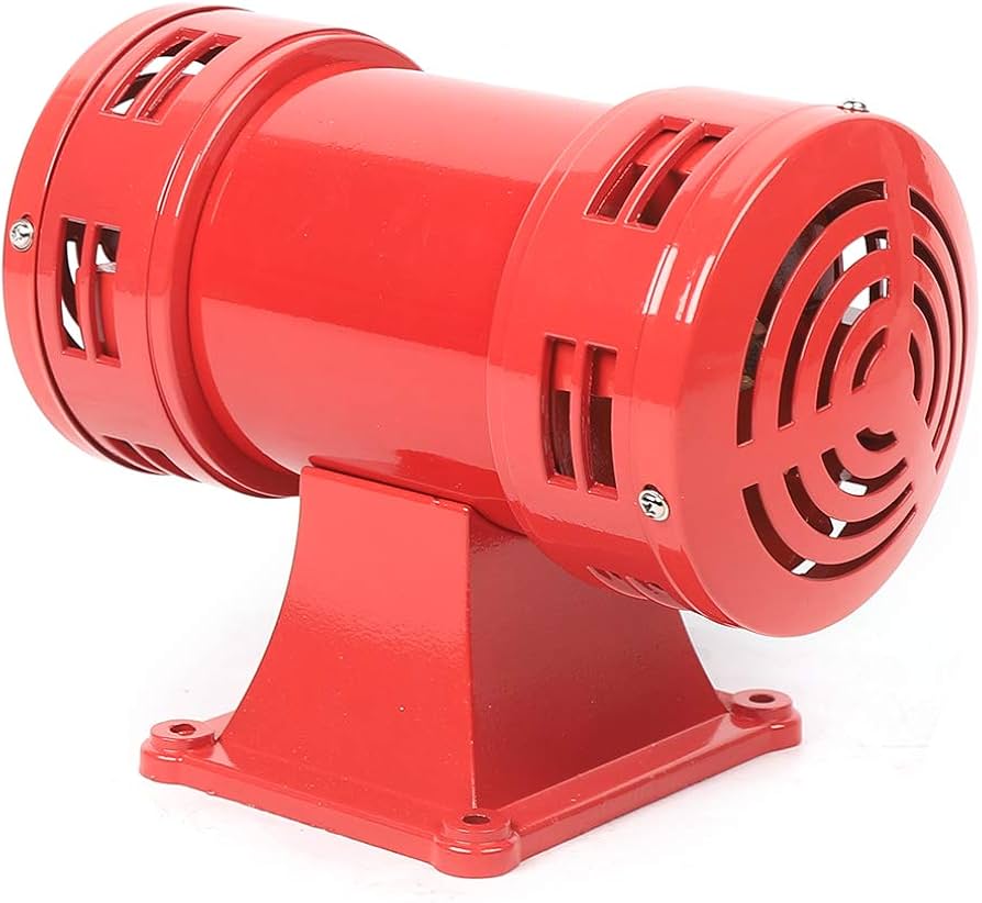 Amazon.com: 110V 140db Air Siren Industrial Electric Motor Driven