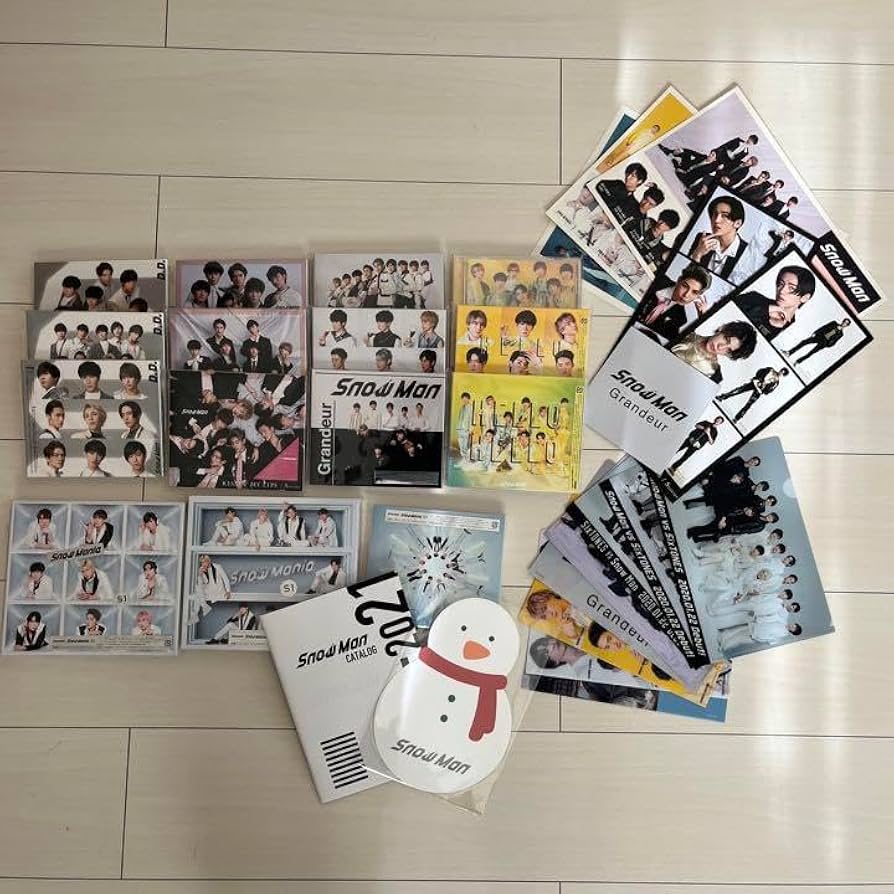 Amazon.co.jp: Snow Man CD 特典 まとめ売り スノ グッズ : おもちゃ
