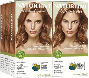 Amazon.com : Naturtint 7C Terracotta Blonde Permanent Hair Color