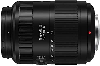 Amazon.com : Panasonic Lumix G II Vario Lens, 45-200mm, F4.0-5.6