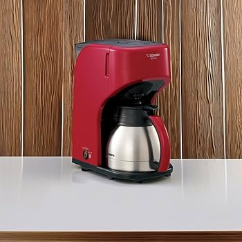 Amazon | 象印マホービン コーヒーメーカー 5杯用 レッド EC-KT50-RA