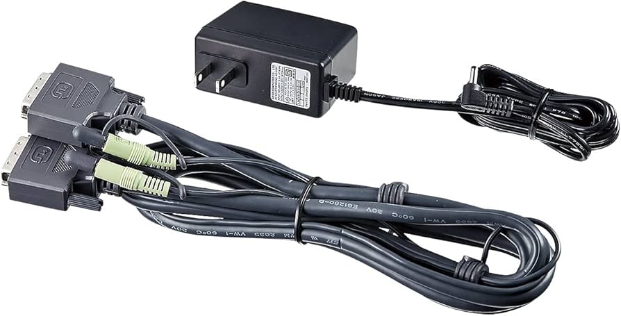 Amazon.co.jp: サンワサプライ DVIディスプレイ分配器(2分配) フルHD