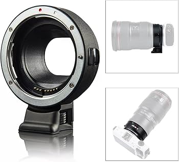 EF-EOS M Lens Adapter Auto-Focus Lens Converter Ring Compatible