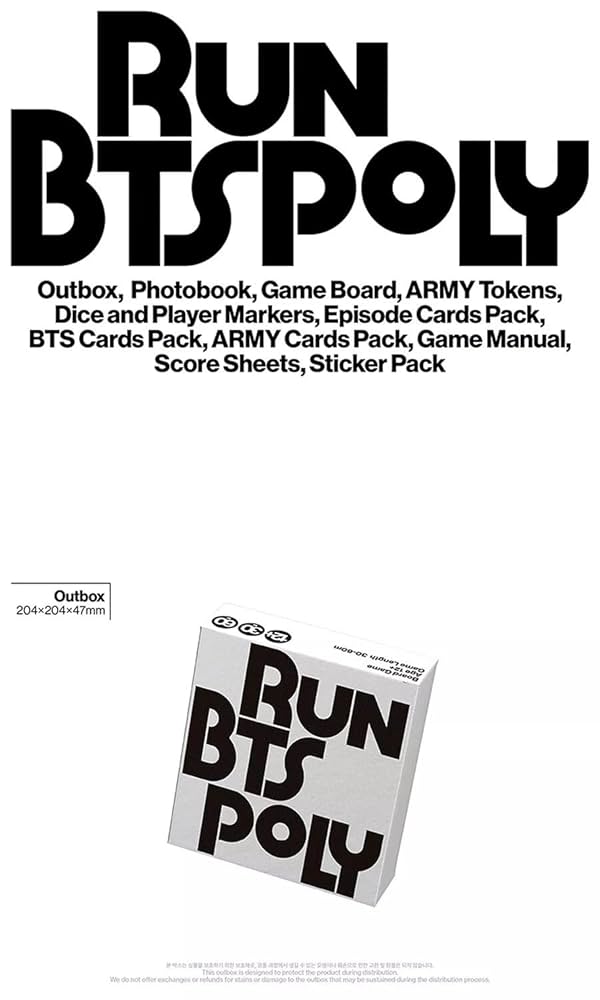 RUN BTS POLY HIGHLIGHT PACKAGE トレカ ジン BTS ジン run POLY