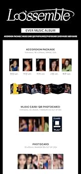 Amazon.com: LOOSEEMBLE Loossemble 1st Mini Album Contents+