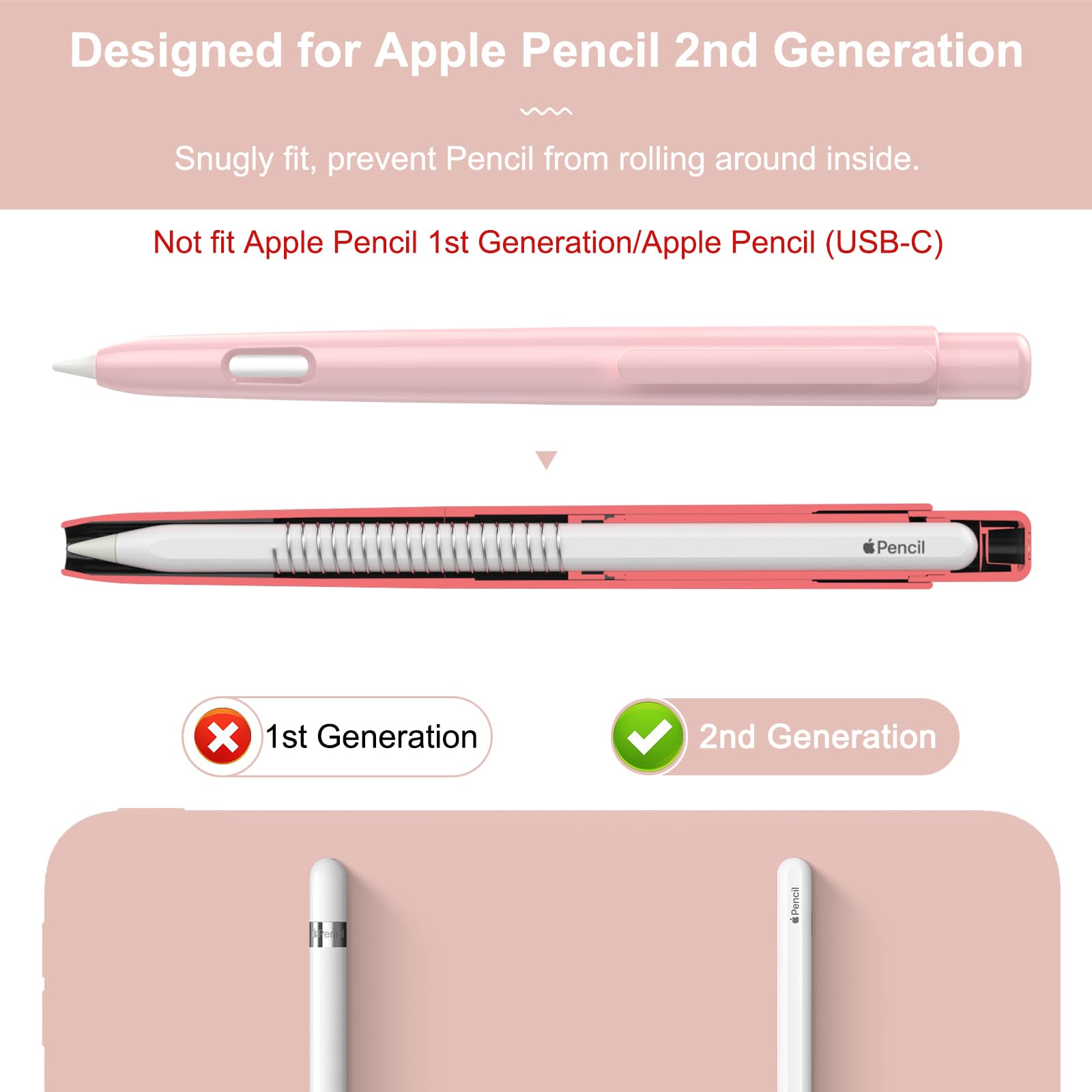 Amazon | Moko 保護ケース Apple Pencil Pro対応 Apple Pencil 第2世代