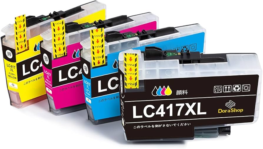 Amazon.co.jp: 【Amazon.co.jp限定】 Brother用 ブラザーLC417XL-4PK