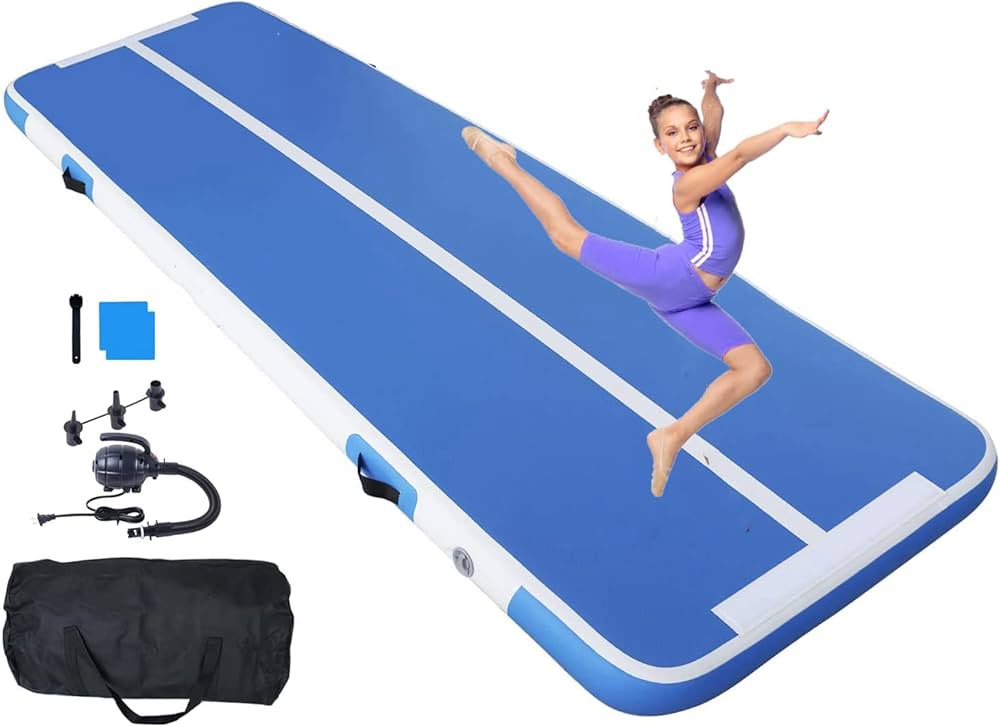 Amazon.co.jp: エアートラック 体操 エアマット タンブリングマット 3