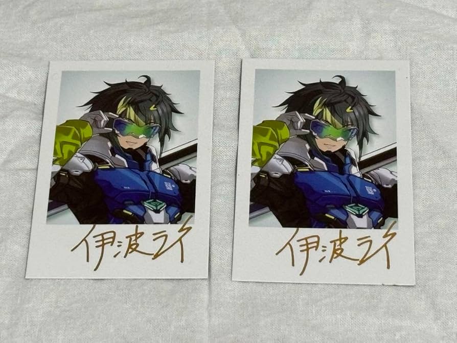 Amazon.co.jp: にじさん 伊波ライ チェキ風カード ウェルカムグッズ