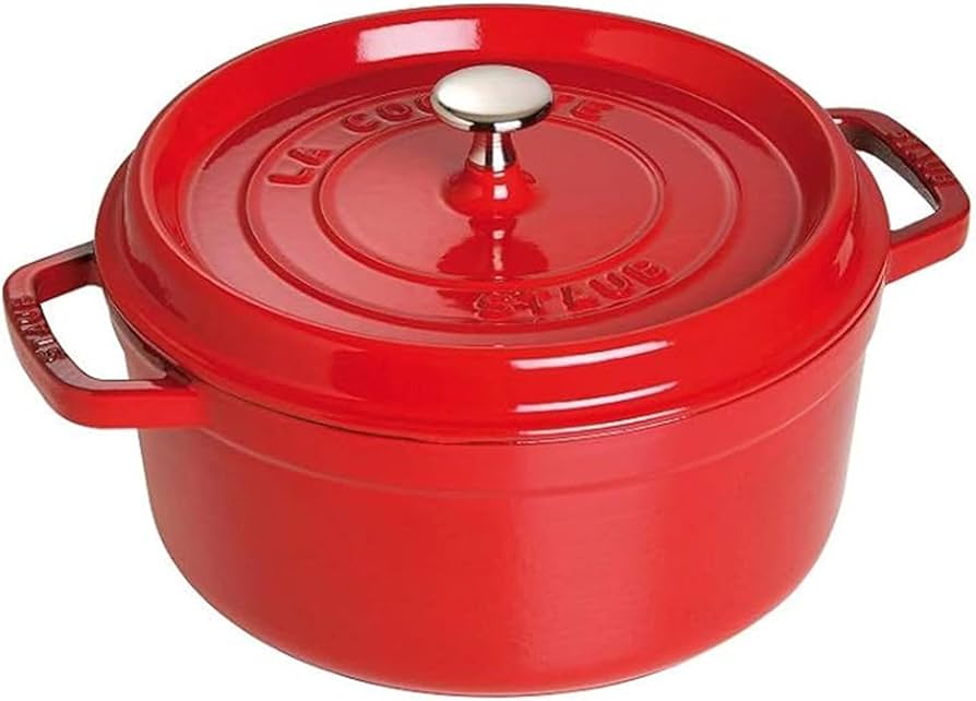 Amazon.co.jp: staub ストウブ 「 ピコ ココット ラウンド チェリー