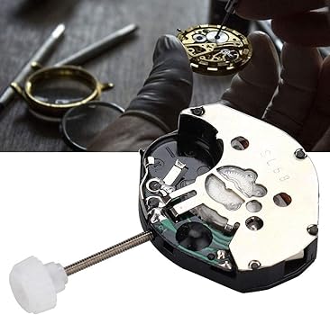 Amazon | Frioojity 時計のムーブメント、5個SL68クォーツ時計の