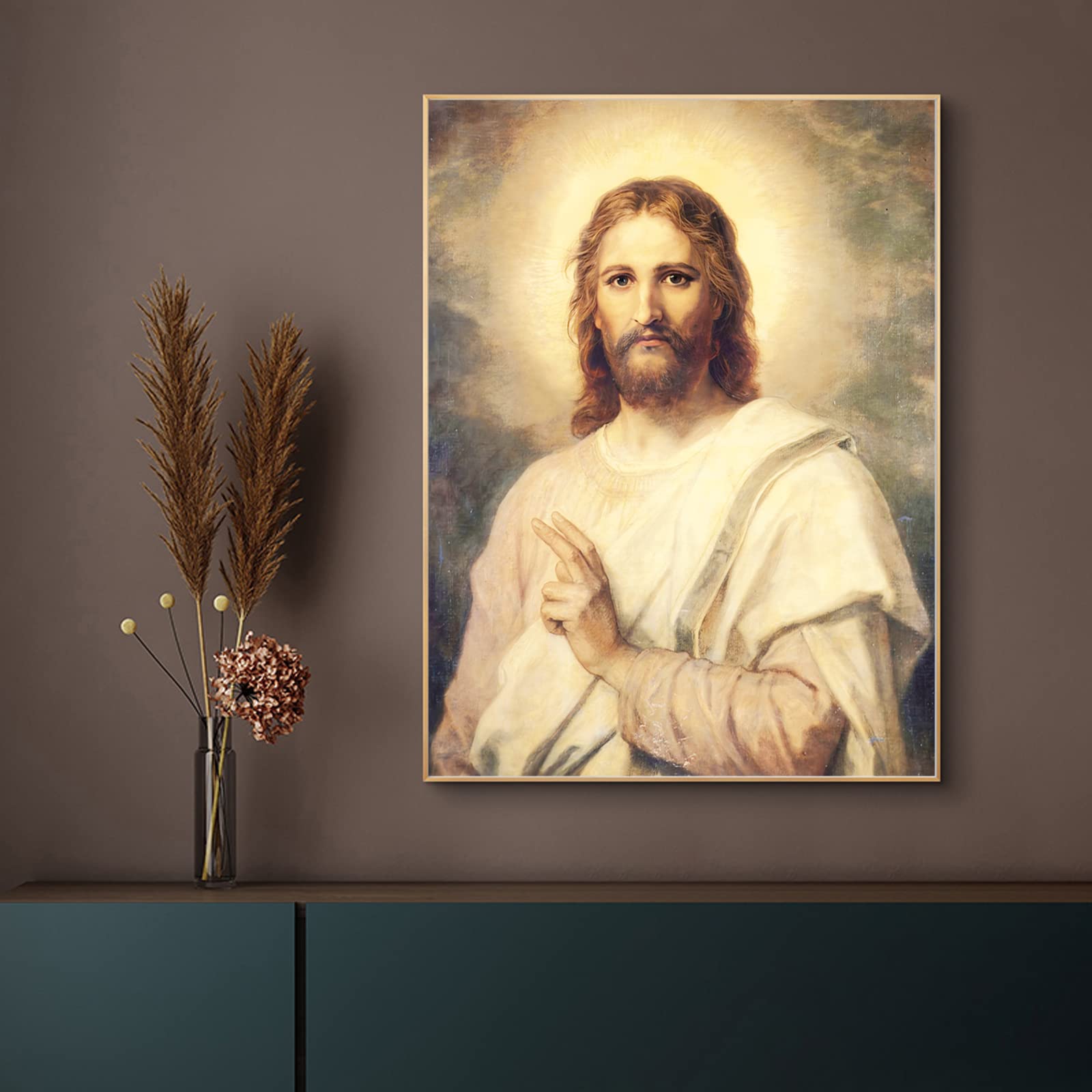 Amazon.co.jp: ハインリヒ・ホフマンポスター - イエス・キリスト 主の